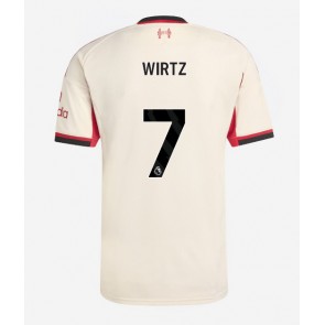 Liverpool Florian Wirtz #7 Udebanetrøje 2025-26 Kortærmet
